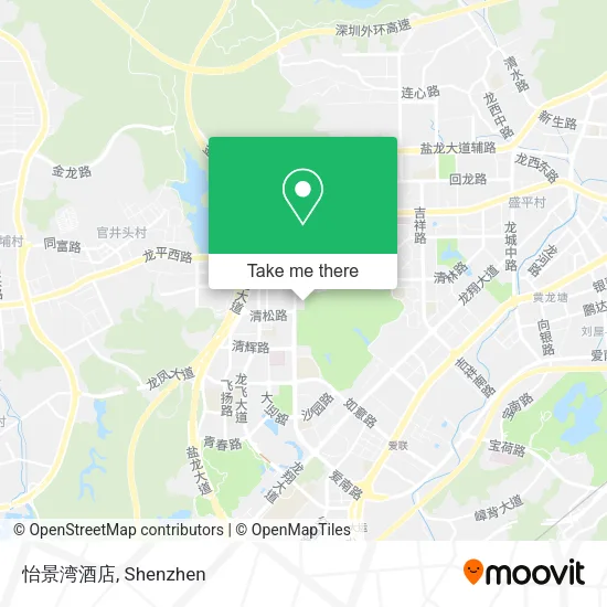 怡景湾酒店 map