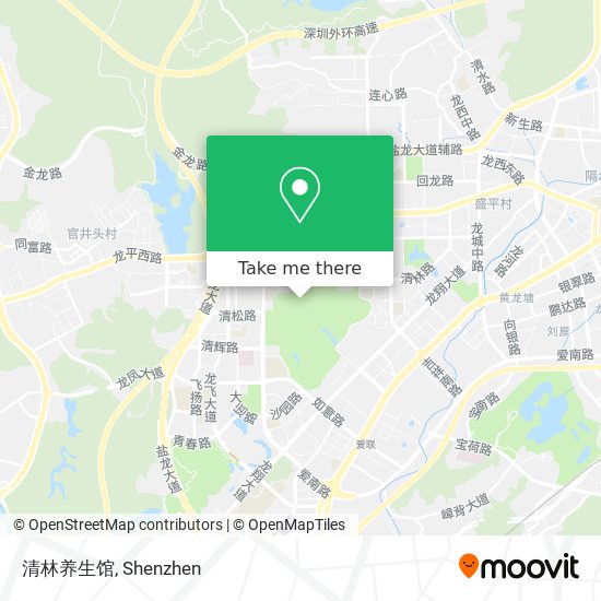 清林养生馆 map