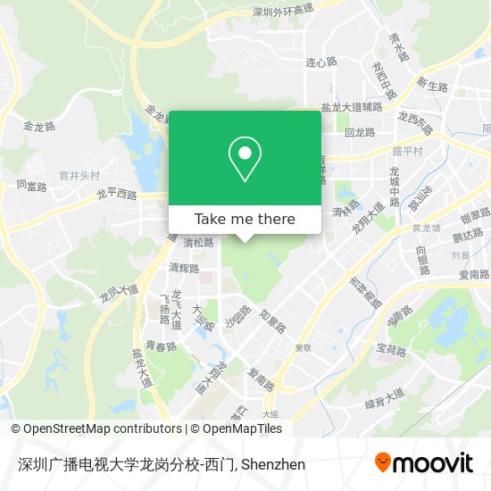 深圳广播电视大学龙岗分校-西门 map