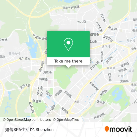 如蕾SPA生活馆 map