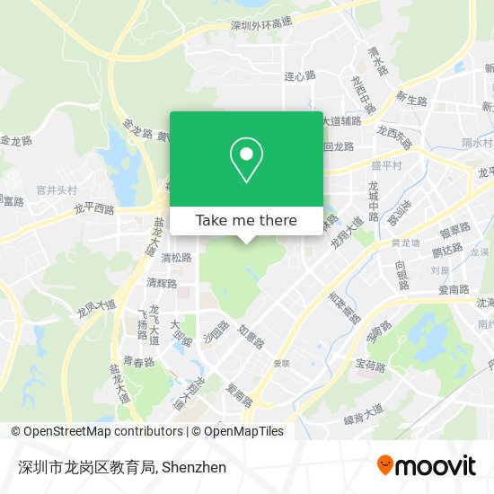深圳市龙岗区教育局 map