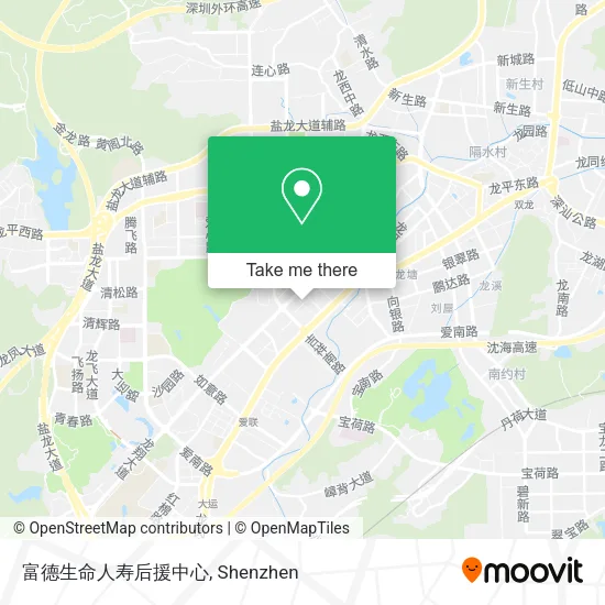 富德生命人寿后援中心 map