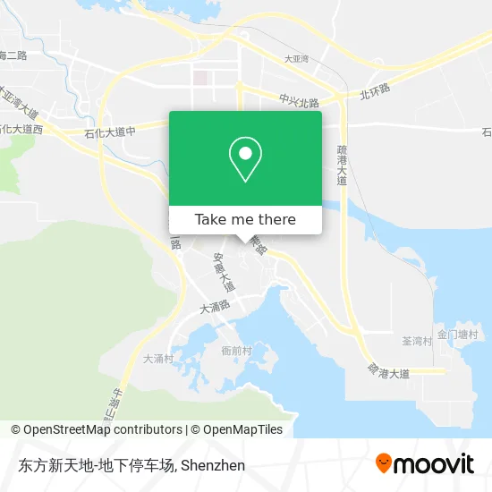 东方新天地-地下停车场 map