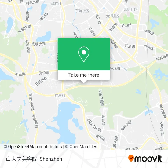 白大夫美容院 map