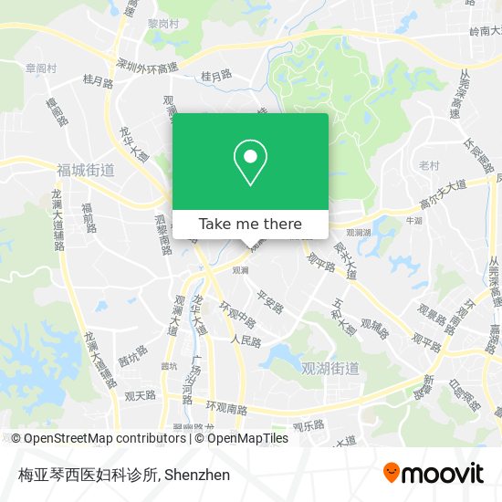 梅亚琴西医妇科诊所 map