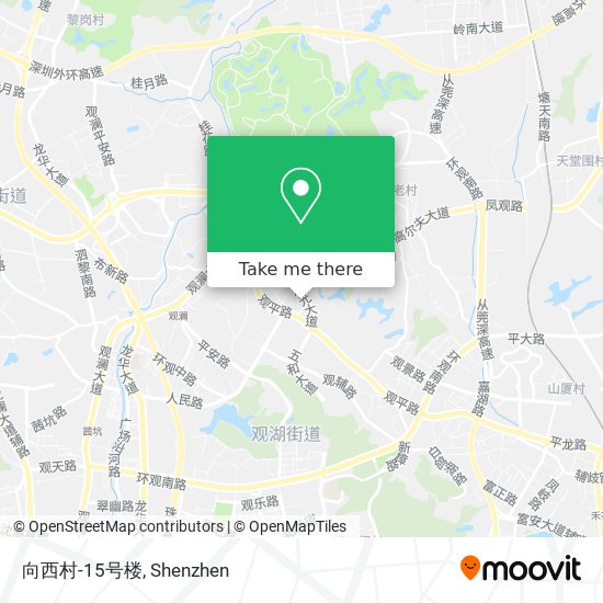 向西村-15号楼 map