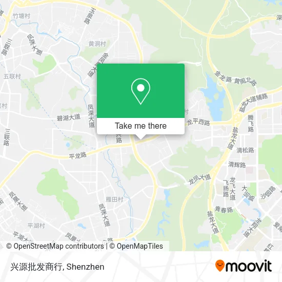 兴源批发商行 map