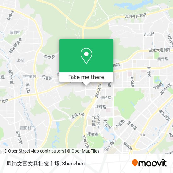凤岗文富文具批发市场 map
