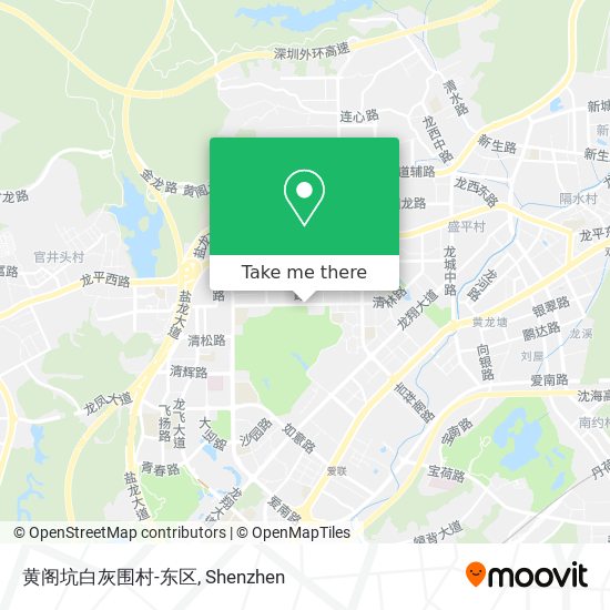 黄阁坑白灰围村-东区 map