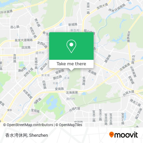 香水湾休闲 map