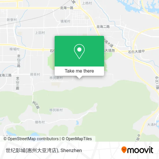 世纪影城(惠州大亚湾店) map