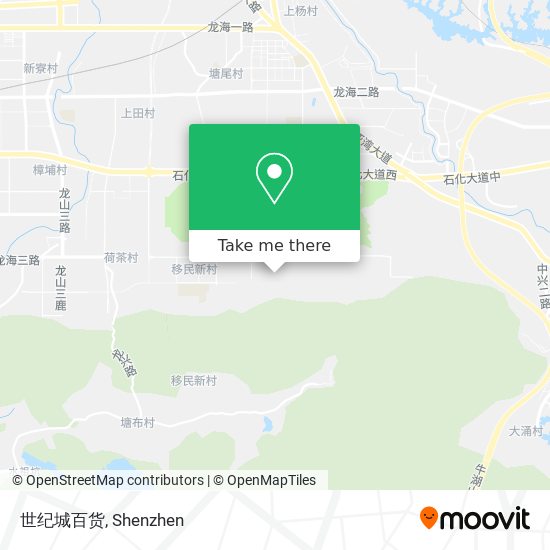 世纪城百货 map