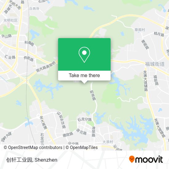 创轩工业园 map