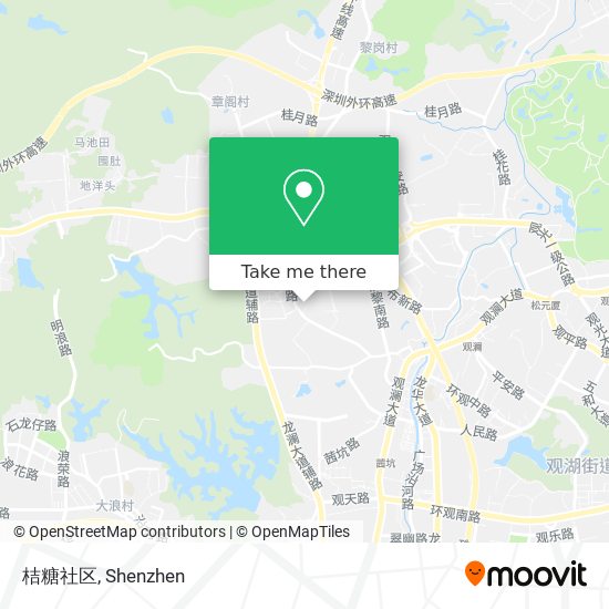 桔糖社区 map