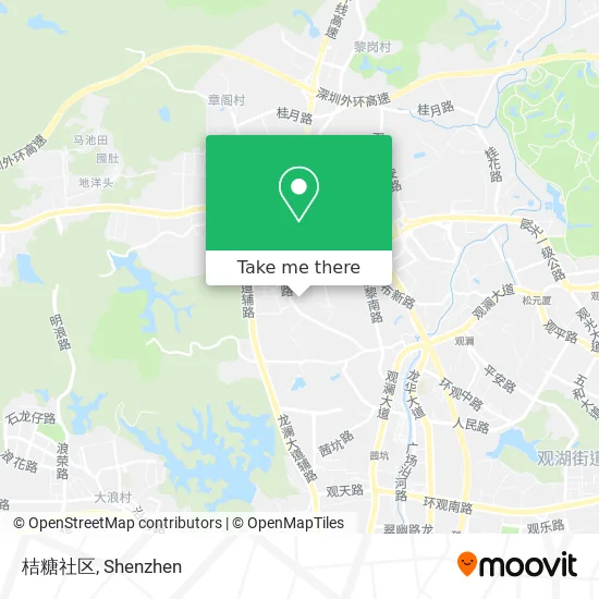 桔糖社区 map