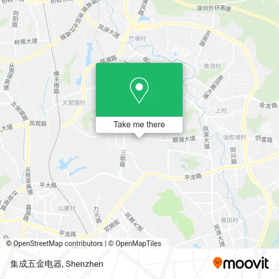集成五金电器 map