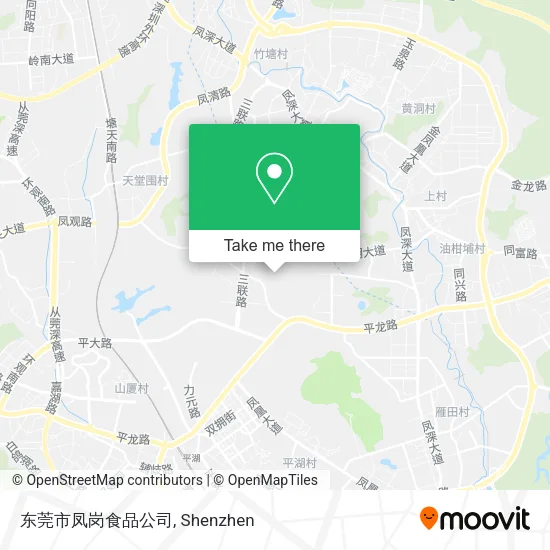 东莞市凤岗食品公司 map