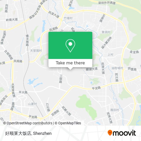 好顺莱大饭店 map