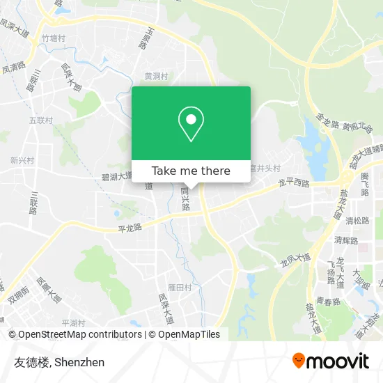 友德楼 map