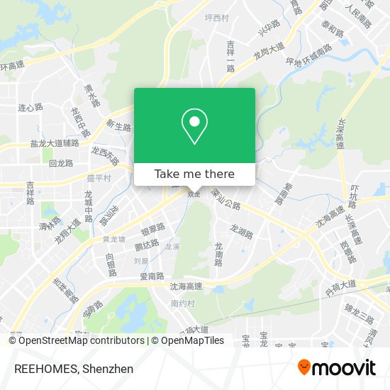 REEHOMES map