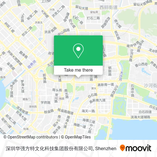 深圳华强方特文化科技集团股份有限公司 map