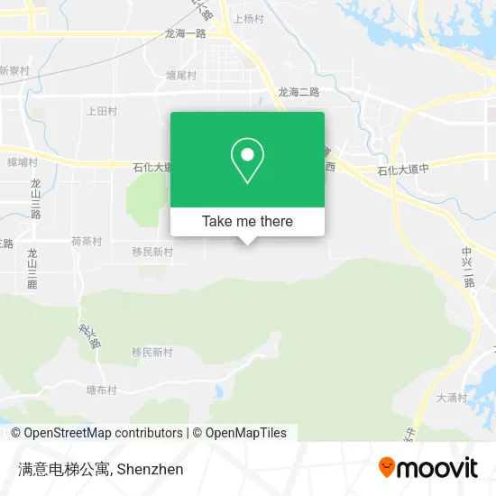 满意电梯公寓 map