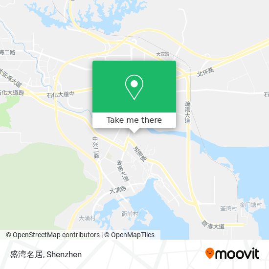 盛湾名居 map