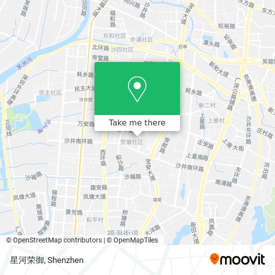 星河荣御 map