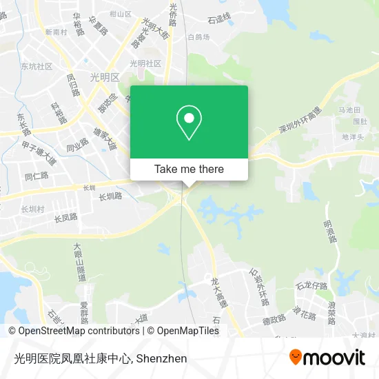 光明医院凤凰社康中心 map