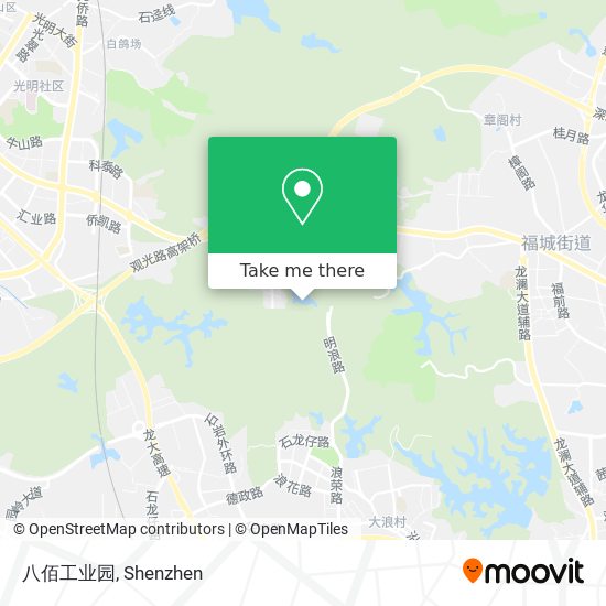 八佰工业园 map