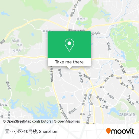 置业小区-10号楼 map