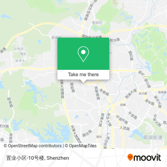 置业小区-10号楼 map