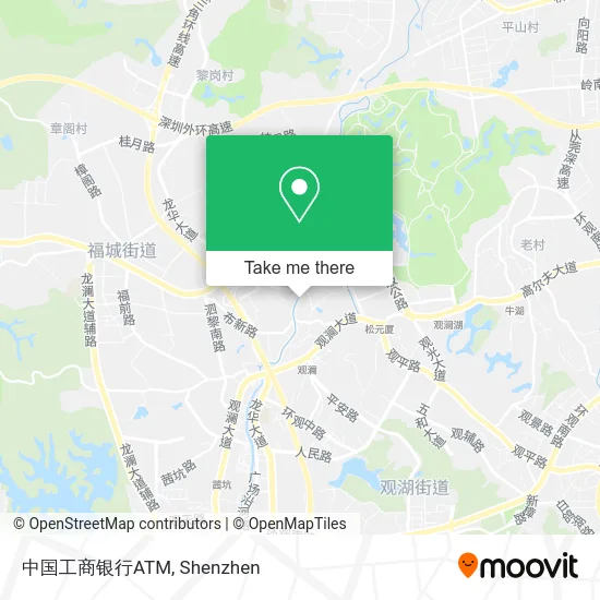 中国工商银行ATM map