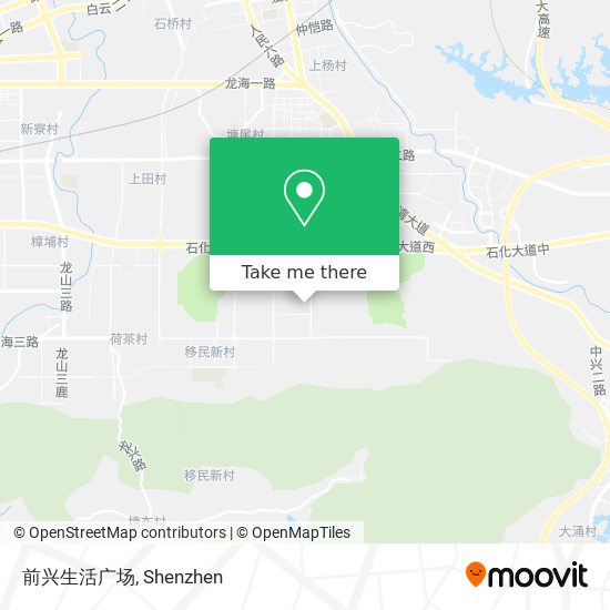 前兴生活广场 map