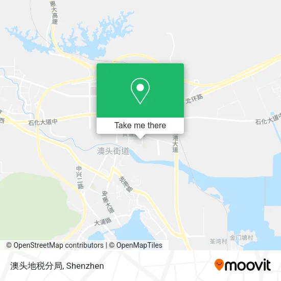 澳头地税分局 map