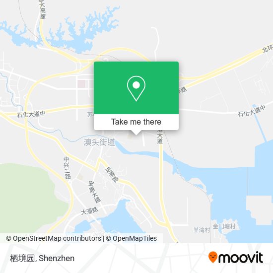栖境园 map