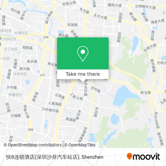 快8连锁酒店(深圳沙井汽车站店) map