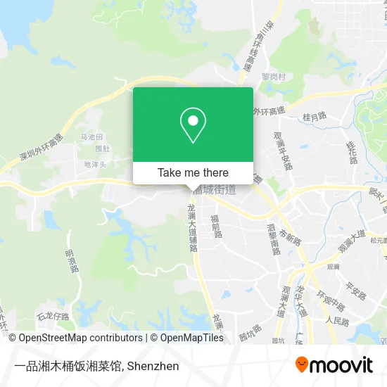 一品湘木桶饭湘菜馆 map