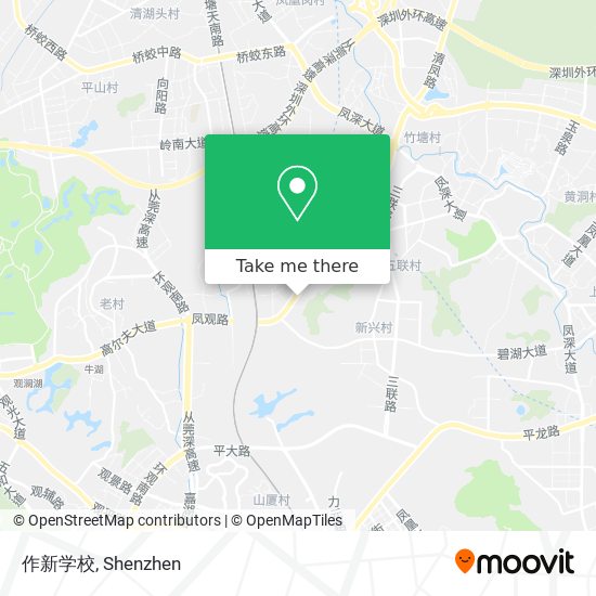作新学校 map