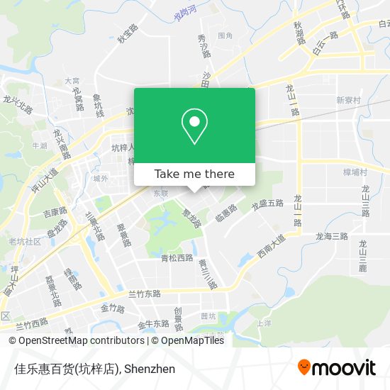 佳乐惠百货(坑梓店) map