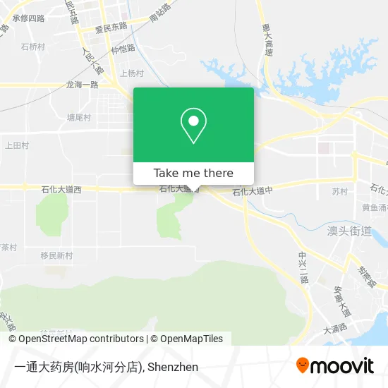 一通大药房(响水河分店) map