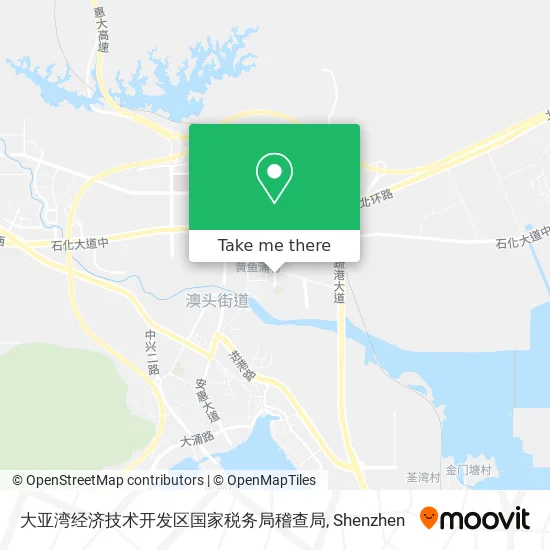 大亚湾经济技术开发区国家税务局稽查局 map