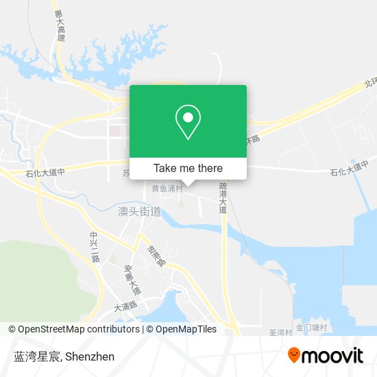 蓝湾星宸 map