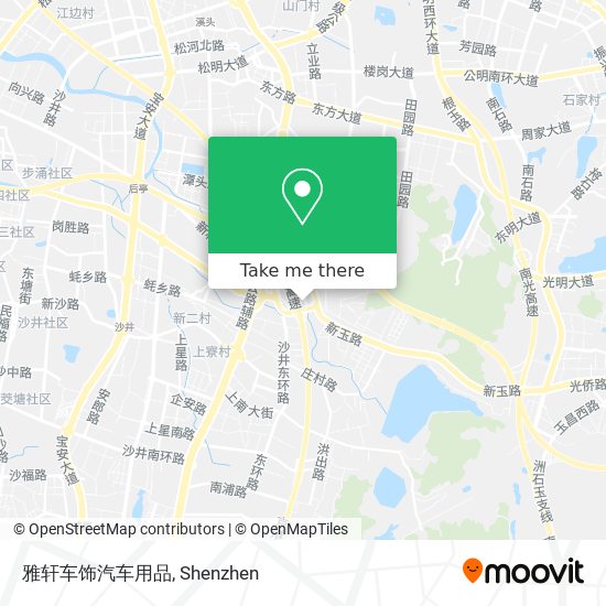 雅轩车饰汽车用品 map