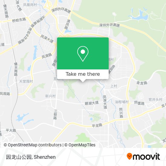 园龙山公园 map