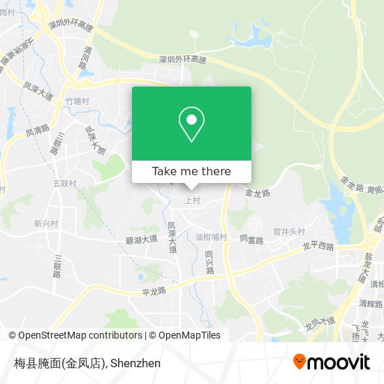 梅县腌面(金凤店) map