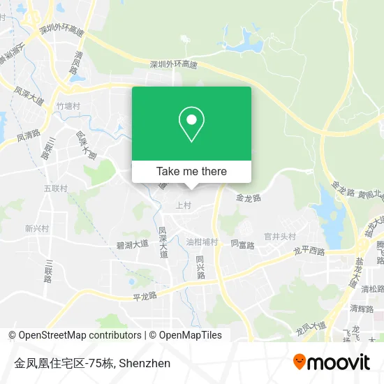 金凤凰住宅区-75栋 map