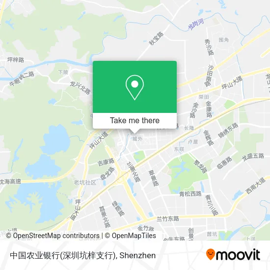中国农业银行(深圳坑梓支行) map