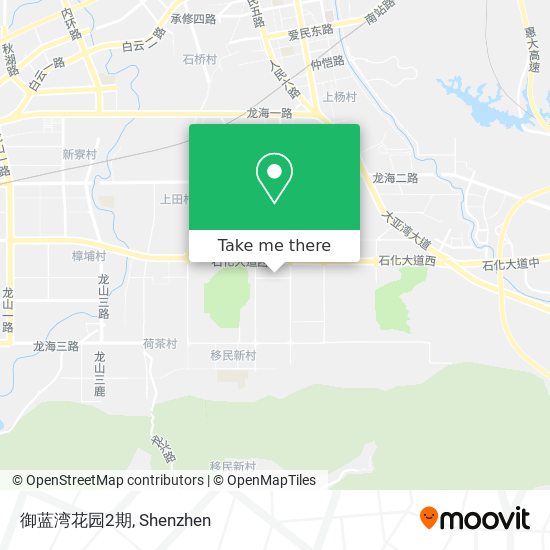 御蓝湾花园2期 map