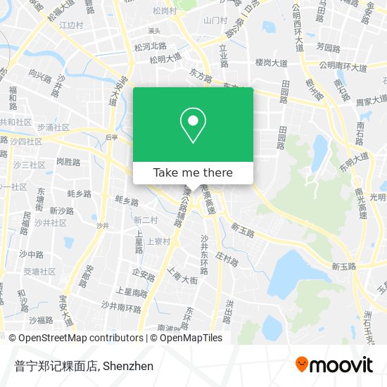 普宁郑记粿面店 map